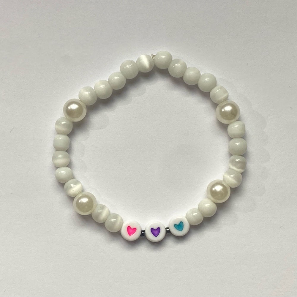 handmade bi bracelet